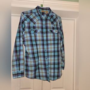 Ladies Wrangler Pearl Snap